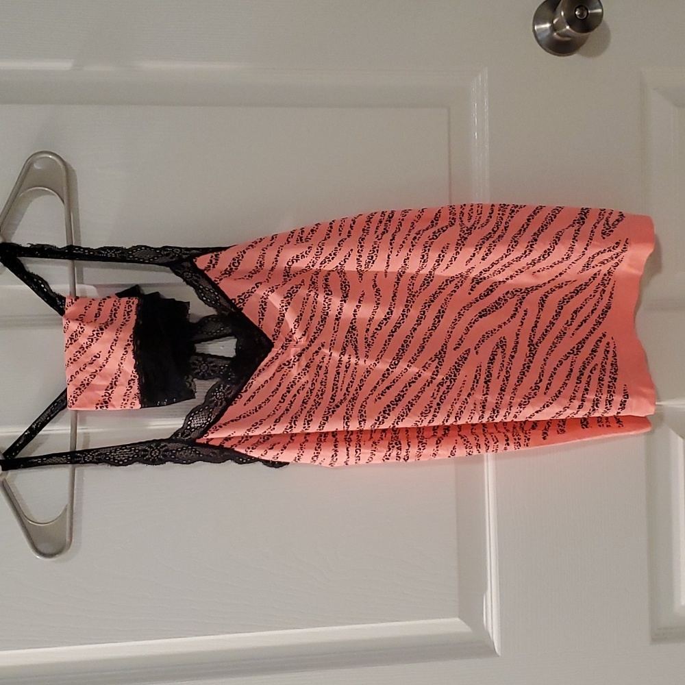 Women's tank and panty set.